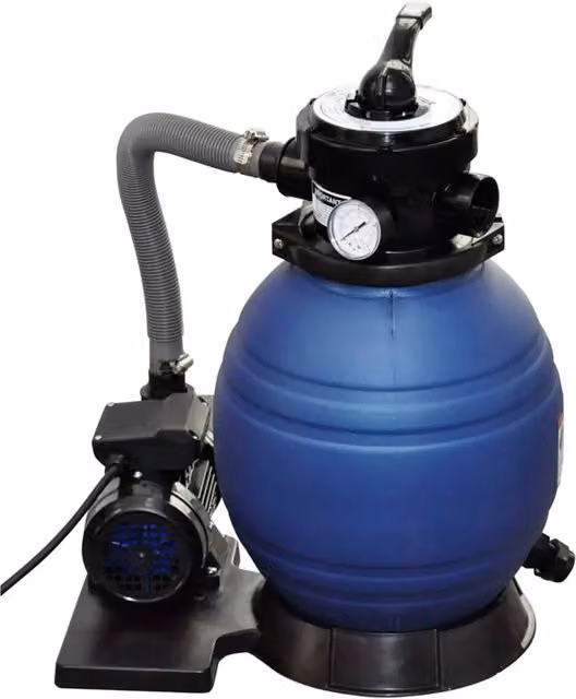 Pompe con Filtro a Sabbia 2 pz 400 W 11000 l/h 277089