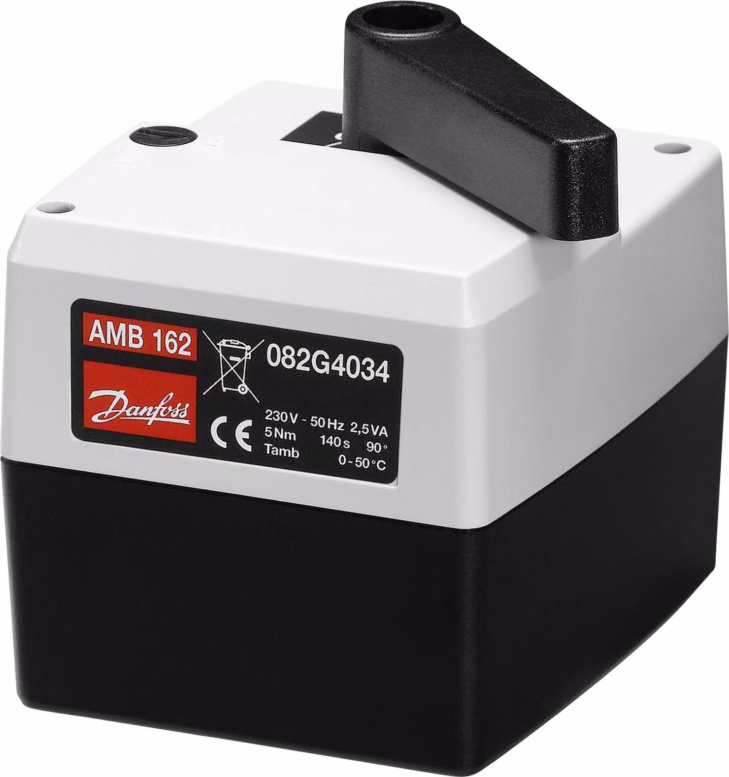 Danfoss AMB 162 Azionamento per HRB(E)/HFE DN 15-50, 5 Nm 3 punti 60 s 230 V, 1 pz.
