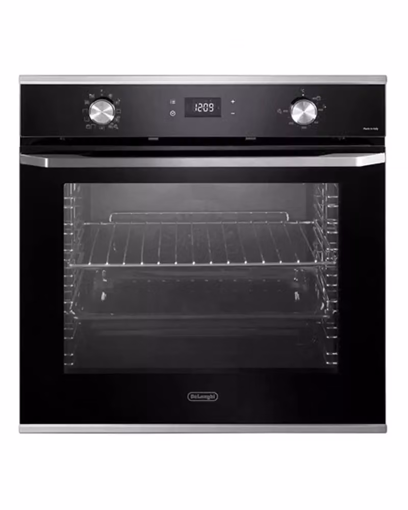 Forno da incasso elettrico De'Longhi NSM 11 NL PPP Nero, capacità 74 L, Classe A, con funzione vapore e pulizia idrolitica, L: 59.5 cm, P: 54.5 cm, H: 59.5 cm – 2