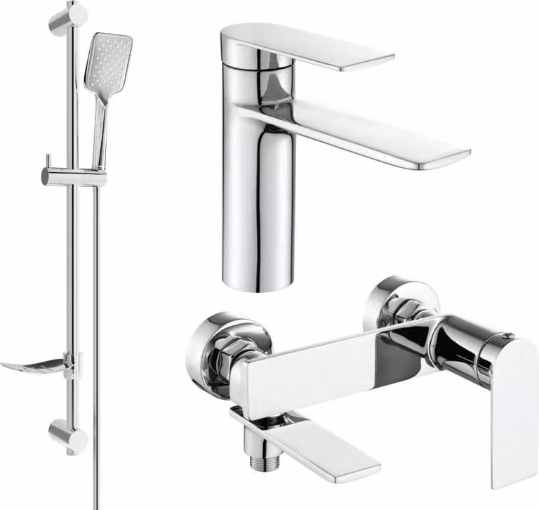 Mexen Zero DF62 set vasca, cromo - 71103DF62-00