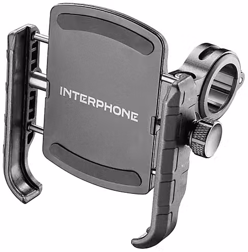 Supporto per bici e moto Interphone Crab 24 nero