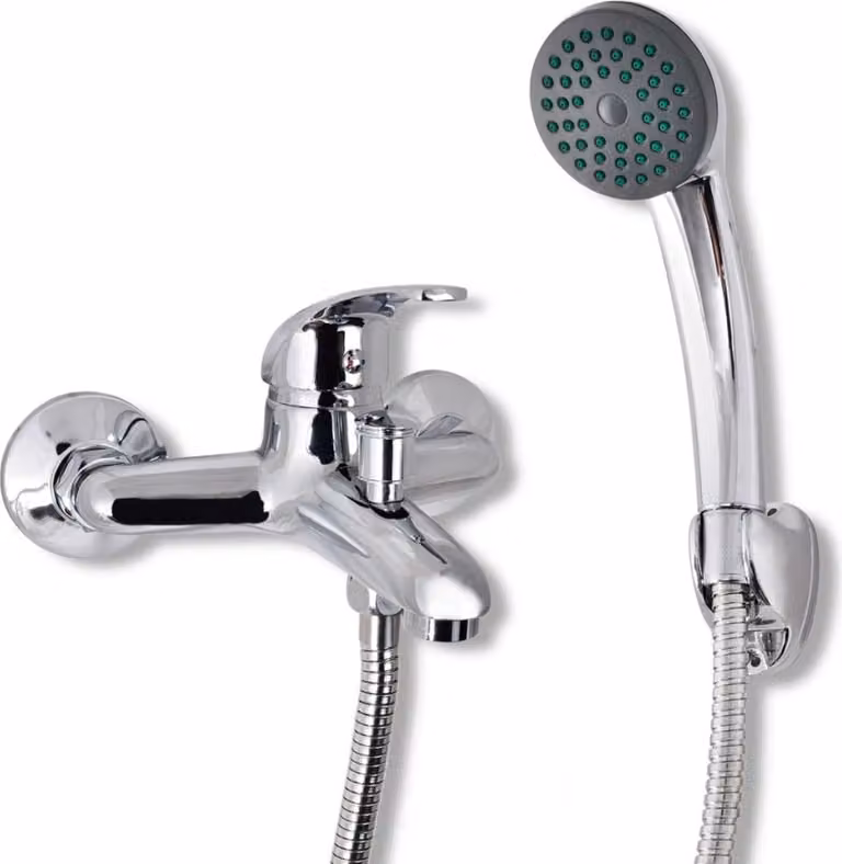 The Living Store Set di rubinetti per doccia per il bagno Cromo
