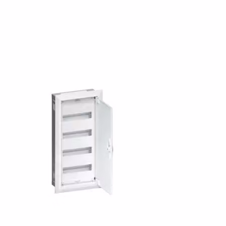 Distributore da campo Hager da incasso, 1x4 file con FWU41A universale
