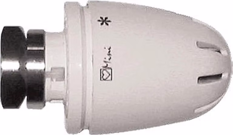 Testa termostatica con design a cuore Mini MMA Intervallo di regolazione 6-30°, 1 pz.