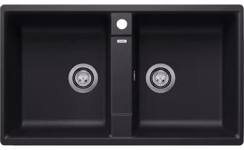 Lavello Blanco ZIA 9 86 x 50 cm nero 526029