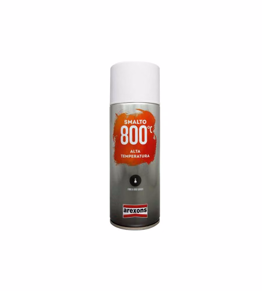 Smalto Spray Alta Temperatura Trasparente Arexons