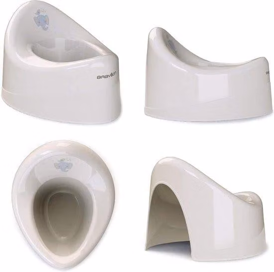 Vasino anatomico per bambini, griglia antiscivolo per WC, sedile WC per bambine e bambini, WC per bambini, articoli per neonati, grigio