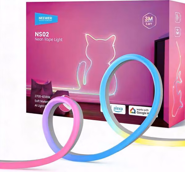 Neewer LED Strip NS02 striscia LED modellabile con controllo tramite app 3 m