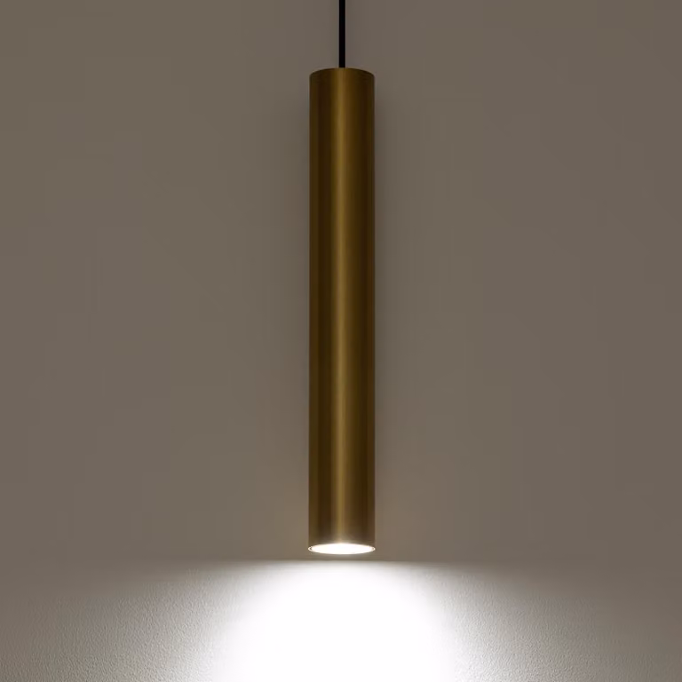 Lampadario EYE ottone-nero 1xGU10x10W ottone, dimensioni: 120x5x5 cm, IP20, Nowodvorski Lighting