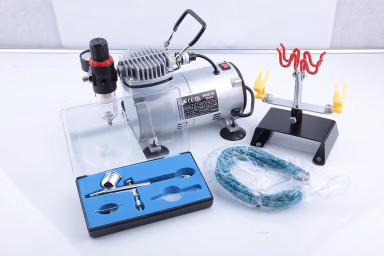 Bc-elec - TC-20K Set completo di aerografi AS18-2 incl. una pistola AB-130