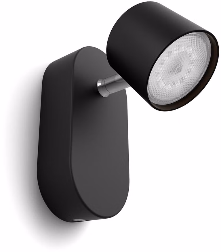 Philips Star Spot 1 flg. nero 500lm