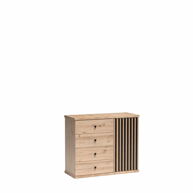 Cassettiera combinata AIMY - rovere artisan