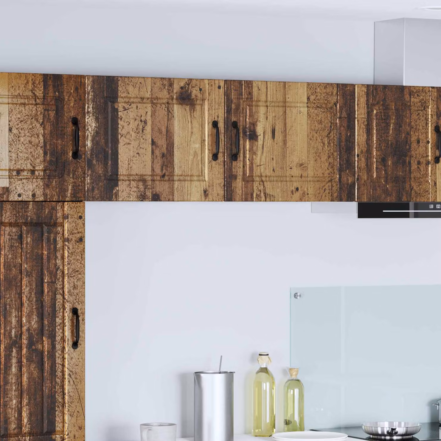 Armadietto a muro vidaXL PORTO in legno vecchio marrone L 50 cm x P 31 cm x H 40 cm