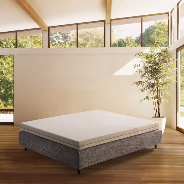 Materasso Matrimoniale Pieghevole per Divano Letto Comfy Fold Comfy Line Bianco L/P/H: 180 x 140 x 12 cm
