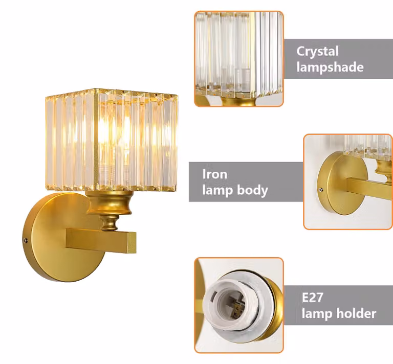 Lampada a soffitto industriale vintage - Lampada a soffitto in vetro - 24 cm - Attacco E27 - Lampadina non inclusa - Non dimmerabile - Montaggio a parete