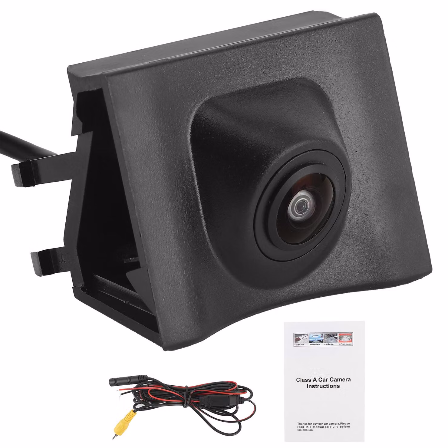 Fotocamera frontale impermeabile con logo a griglia e sensore di immagine CCD incorporato, adatta per il Q3 2013