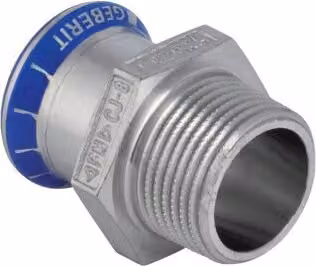 Geberit 81724 Mapress transizione in acciaio inox con AG