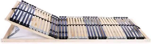 Reti a Doghe 2 pz 7 Zone con 42 Doghe in Legno 80x200 cm 3051428