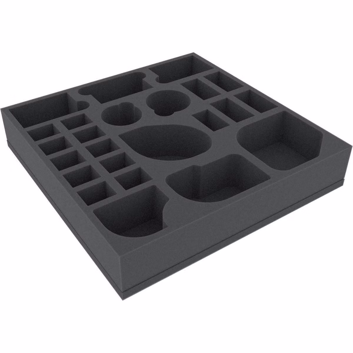 AGDY055BO 295 mm x 295 mm x 50 mm - Imbottitura in schiuma per giochi da tavolo