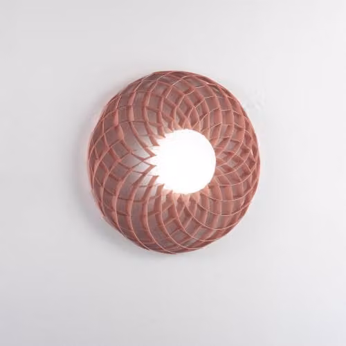 Applique Moderna Polilux ® Pink Metal 7 Luci Gx53