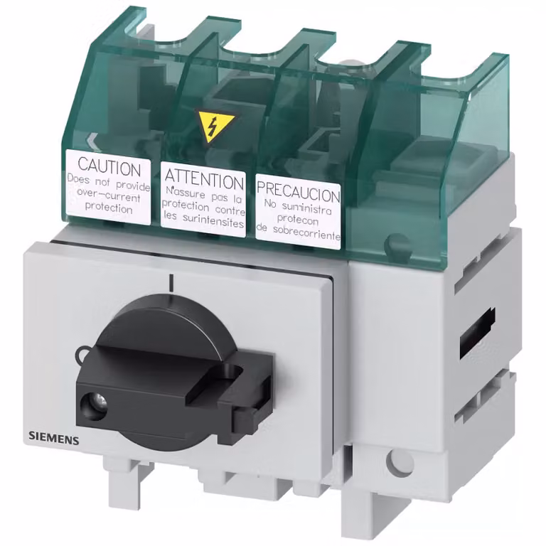 Siemens SENTRON, sezionatore 3LD5 UL, interruttore generale, a 4 poli, omologato 3LD50000TL11