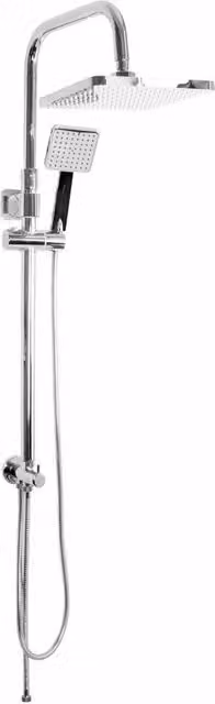 Colonna doccia serie oasi design quadro e risparmio acqua integrato
