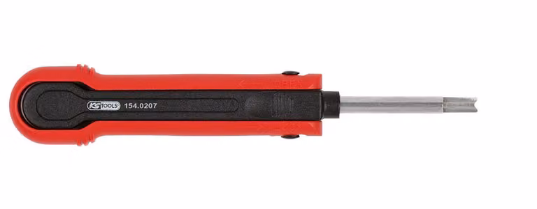 KS TOOLS Attrezzo di sgancio del cavo per prese rotonde da 1,5 mm - 154.0207