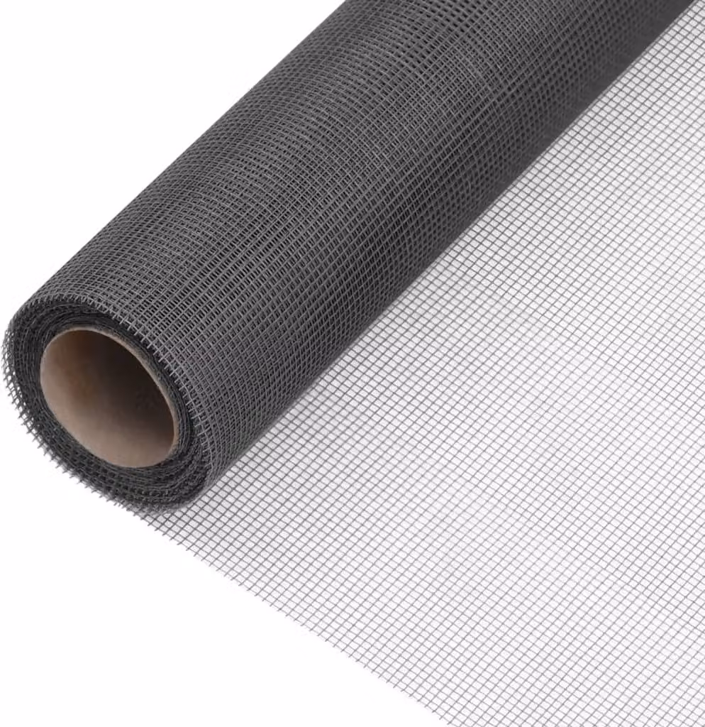 Maison Exclusive - Zanzariera in Fibra di Vetro 100x2000 cm Nera