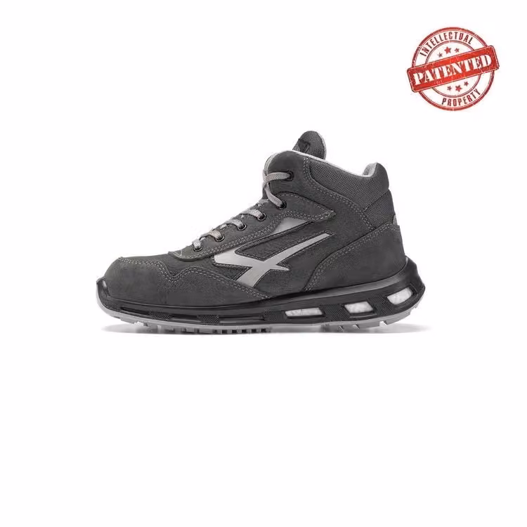 Scarpe Antinfortunistiche Alte U Power Infinity S3 in Pelle Grigie Misura 45 – 2