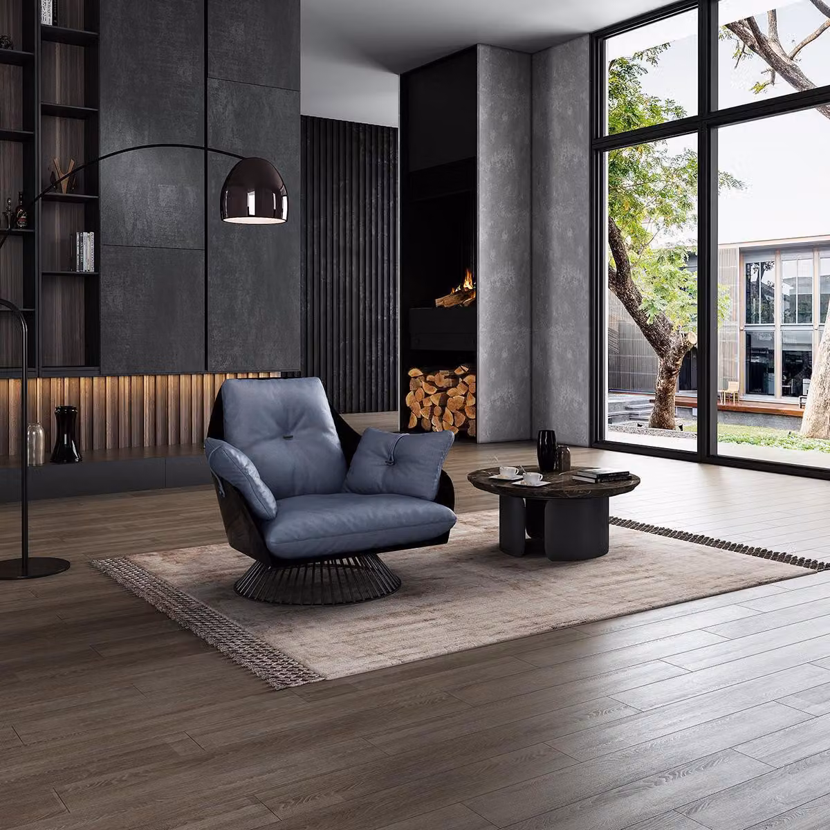 Luxus Sessel Möbel Wohnzimmer Einsitzer Sofa Couch Lounge Club Hotel Sessel
