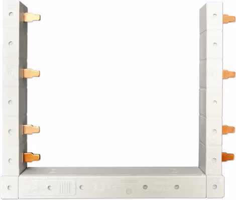 Hager KCF563R Barra di fase verticale 63A destra da L1N-L2N-L3N a L1N-L2N-L3N