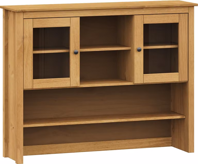 Credenza allungabile 2 ante + ripiani TORINO cera
