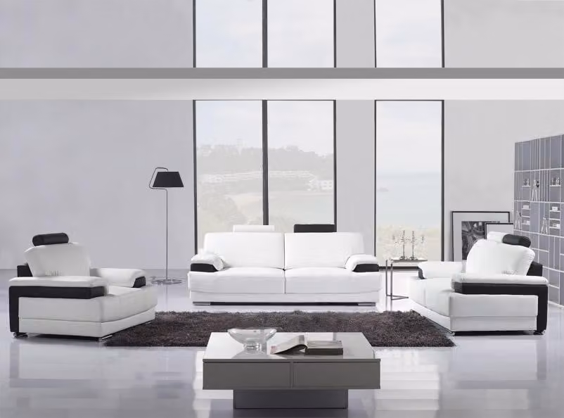 Moderne Sofagarnitur Sofa Couch Sitzer Set Design Polster Design Couchen Leder