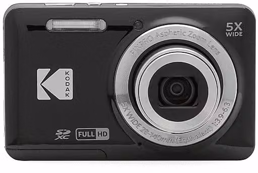 Fotocamera digitale compatta Kodak PixPro FZ55, 16,76 megapixel, Nero, con USB-C
