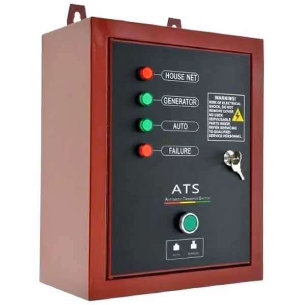 Quadro ATS Ideal Standard per Generatore Diesel 5 Pro, Colore Rosso – 2