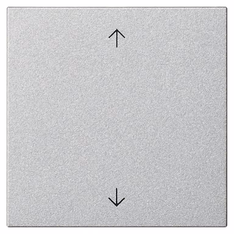 Gira top di comando simboli delle frecce dei pulsanti a corsa breve 536126 E2/Event aluminium