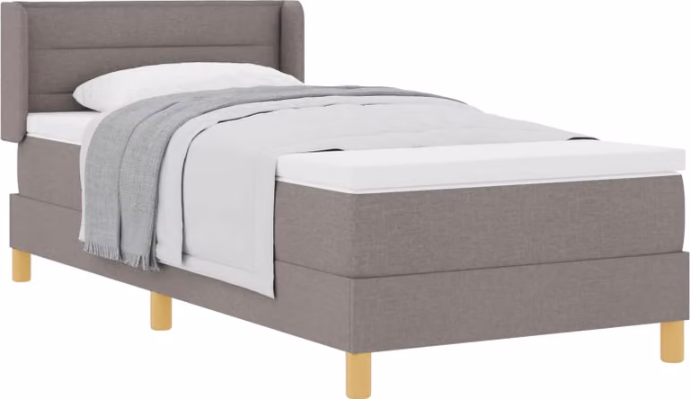 Letto a molle con materasso Talpa 200 x 90 cm Tessuto