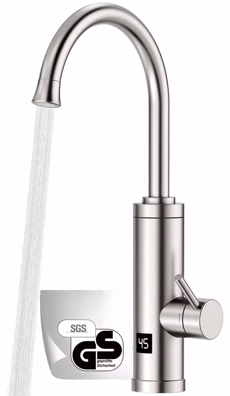 Riscaldatore istantaneo elettrico, 230 V, 3300 W, in acciaio inossidabile