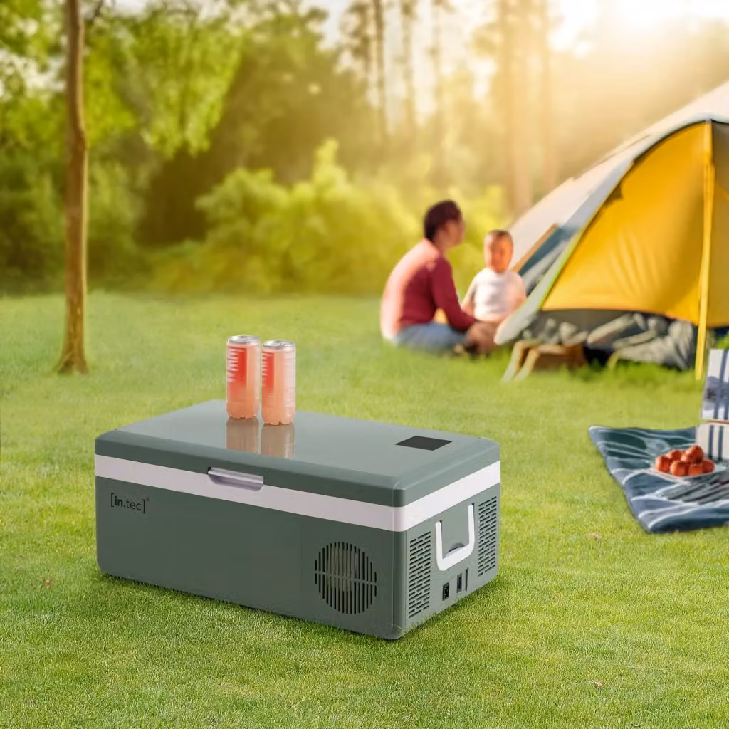 Frigorifero Portatile Elettrico in.tec Verde per Auto e Casa Capacità 15L – 2