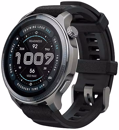 Smartwatch Amazfit Balance 2 con Display AMOLED Touchscreen da 1,5 pollici, GPS, Bluetooth, Wi-Fi e NFC, Grigio o Nero
