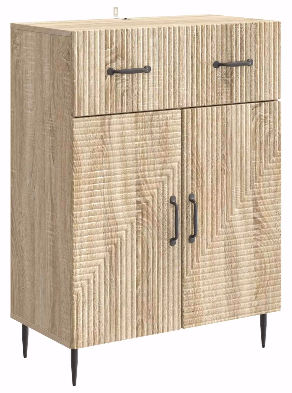 Credenza Rovere Sonoma 66 x 34,5 x 89,5 cm Legno ingegnerizzato