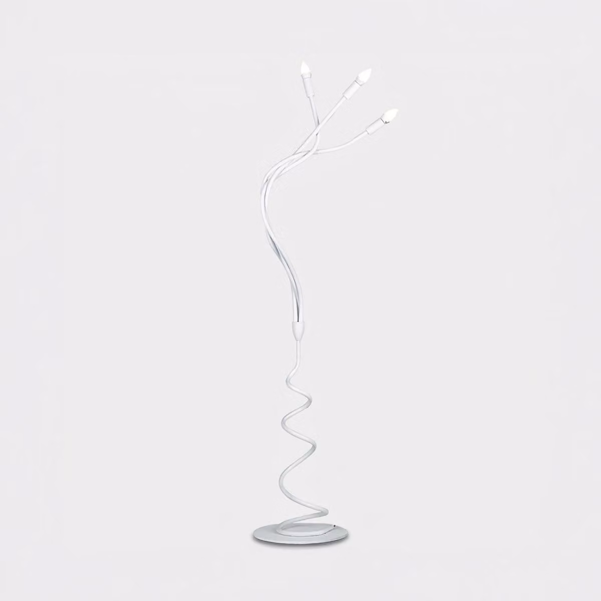 Lampada da terra LUCE Design Lover, tre luci, attacco E14, colore bianco