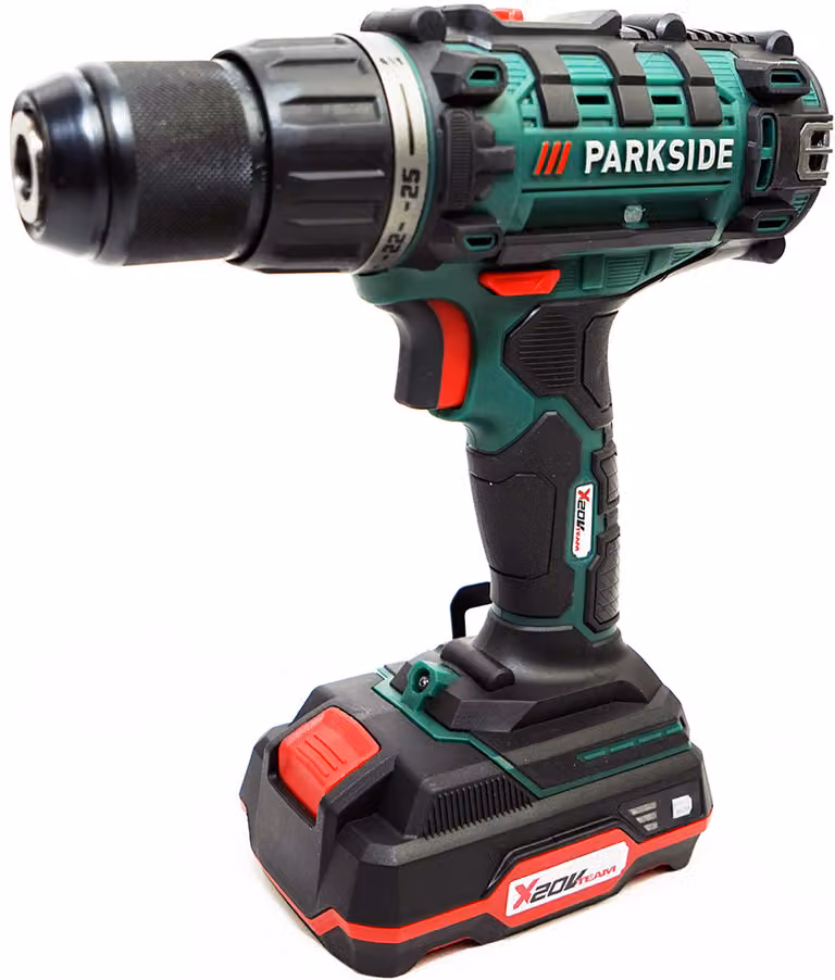 PARKSIDE® Trapano avvitatore a batteria 20 V PABS 20-Li / incl. batteria (2 Ah) e caricabatteria (2,4 A)