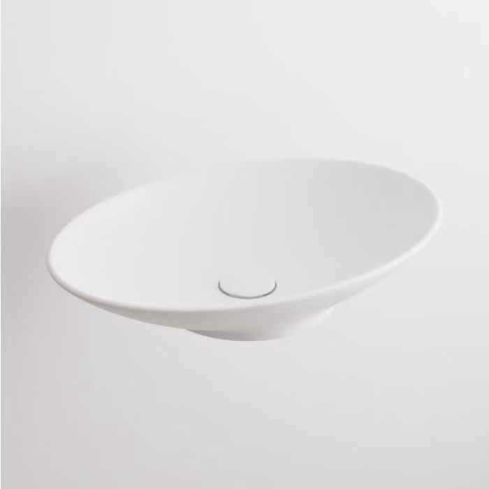 Lavabo da appoggio ovale, marca Art, 51 cm