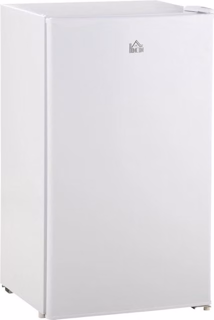 EasyComfort Frigorifero Piccolo 91L Monoporta Reversibile con Congelatore e Temperatura Regolabile, Bianco