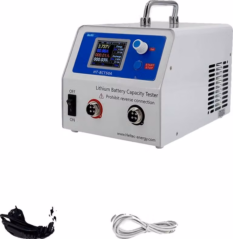Tester per batterie, corrente 50 A, funzione di bilanciamento della tensione, HT-BCT50A