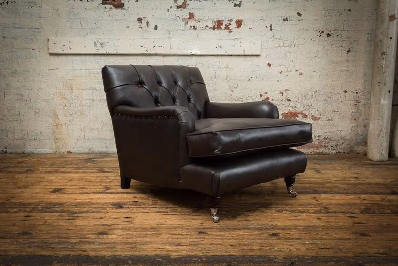 Lounge Club Sofa Sessel Relax Couch Polster Stuhl Relax Fernseh Chesterfield