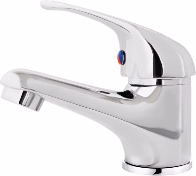 Miscelatore per lavabo a libera installazione con valvola di arresto Asti