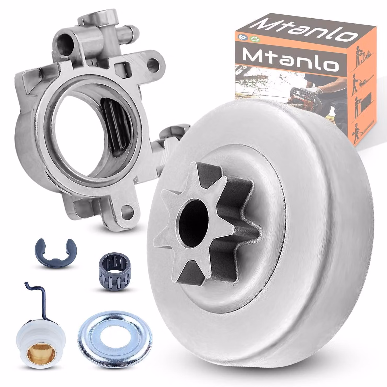 Pignone di trasmissione per motosega - Compatibile con Stihl MS311 MS391
