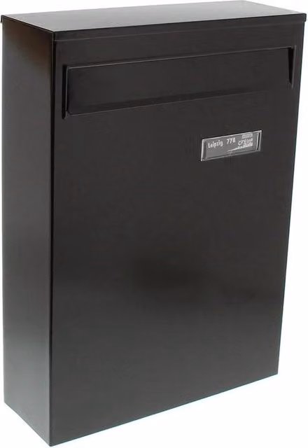 Bocchetta postale da incasso Burg-Wächter formato A4, conforme norma EN 13724, colore moka 778 BR